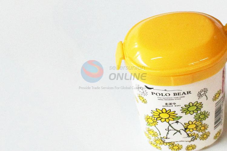 High sale best daily use yellow gift wet tissue