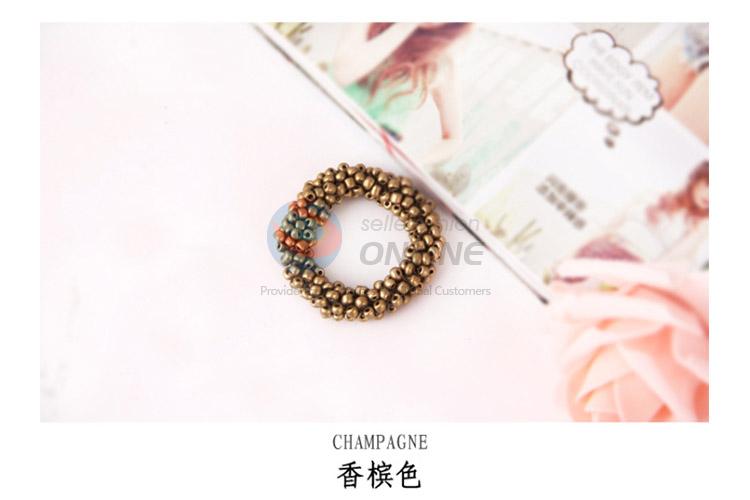 Cheapest high quality pearl hair ring  for promotions