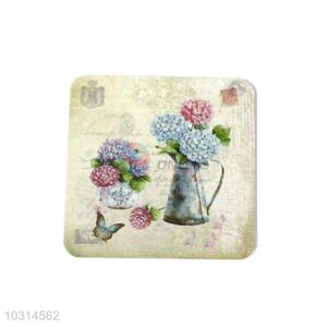 Good Quality Art Printing Square Cup Mat Cute Coasters