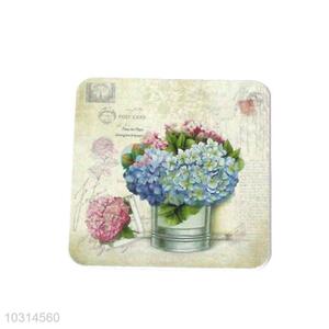 Wholesale Color Printing Cup Mat Square Coasters