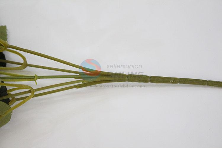Lovely Design artificial plastic colorful flower