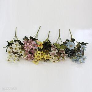 Lovely Design artificial plastic colorful flower