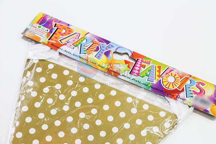 Made In China Wholesale Party Decorated Colorful Paper Pennant