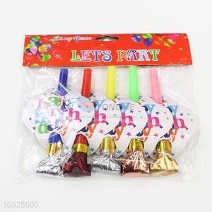 Promotional Wholesale Kids Play Blowing Prop Whistle