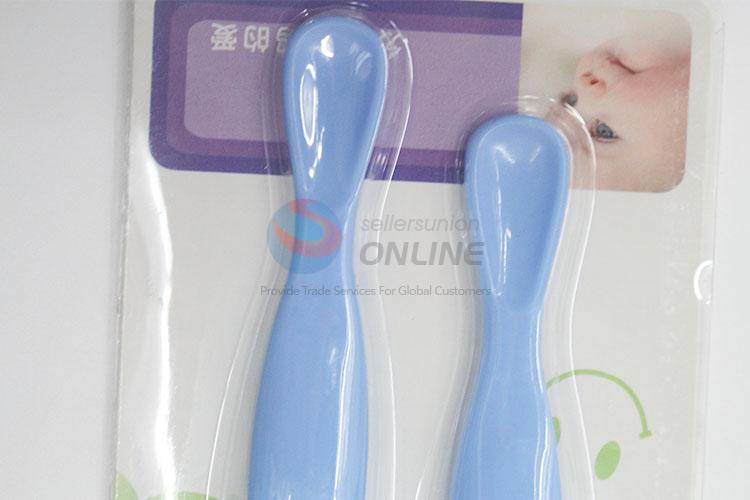 Nice design baby silicone spoon set