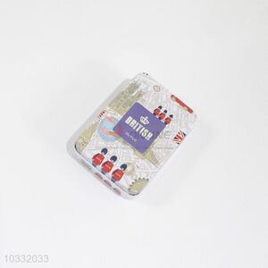 Top Quality Low Price Printed Tin Card Case Box
