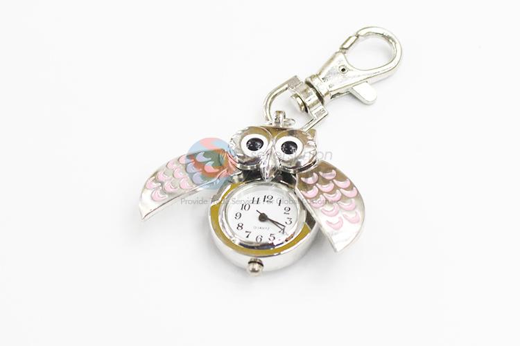 Customized cheapest new arrival owl pocket watch