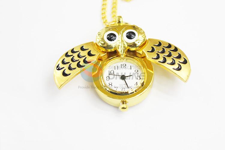 Cheap popular wholesale custom owl pocket watch