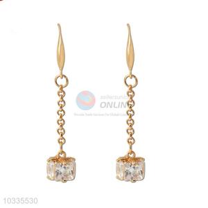China wholesale promotional zircon earrings