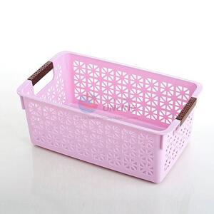 Delicate Design Plastic Household Storage Basket