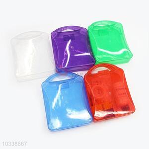 Folding Medicine Drug Pill Box, Storage Container, Portable Pill Case