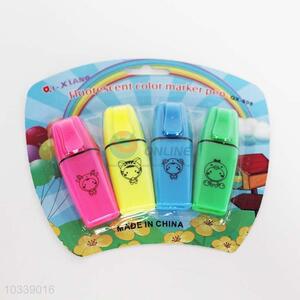 Top quality low price fashion 4pcs highlighters