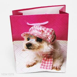 Best cute high sales dog pattern gift bag