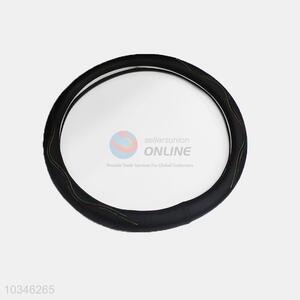 Soft safety durable pu steering wheel cover for car
