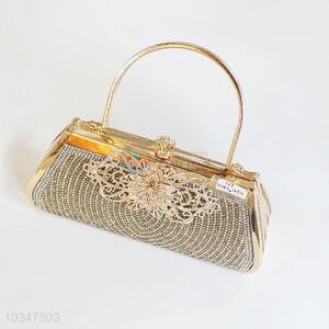 Chic style clutch purse crystal handbag for female