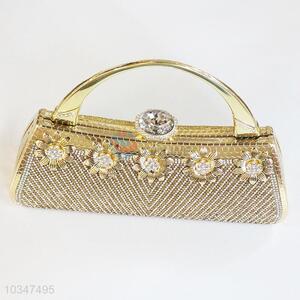 Fancy crystal clutch bag women evening handbag