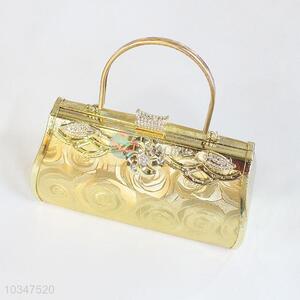 Fashion metallic clutch evening bag party handbag