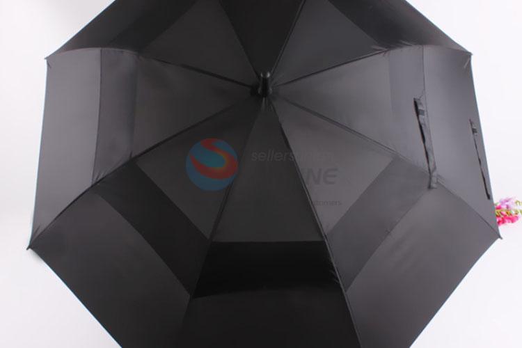 Two Colors Double Layer Increase Windproof Golf Umbrella