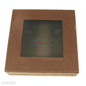 High Quality Brown Paper Square Gift Box