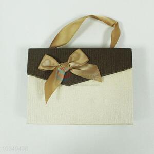 Fashion Hot 12 Grids Chocolate Box with Ribbon Handle