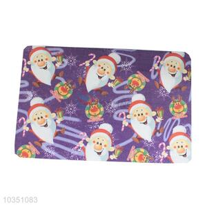 New Design Printing Polyster Mat for Christmas