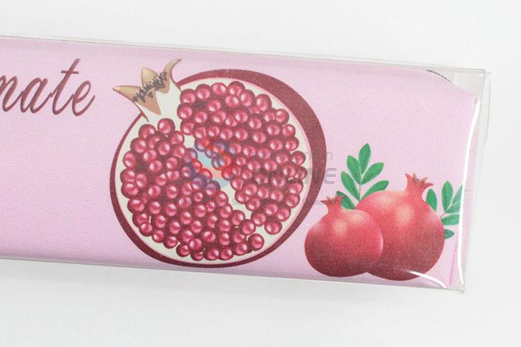Big Promotional High Quality Fruit Printed Pu Leather Pen Bag