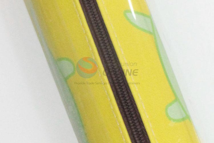 China Supplies Wholesale Printed Pu Leather Pen Bag