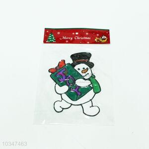 Cute snowman window stickers glass stickers festive decoration