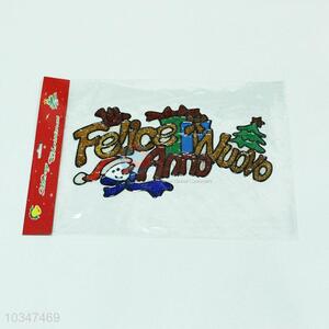 Excellent quality christmas window decoration sticker