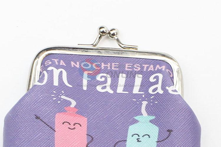 Factory Excellent Fashion Lady Cartoon Coin Purses