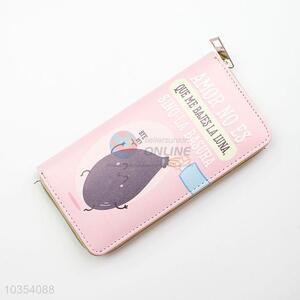 New Style Female Card Holder Casual Zip Ladies Clutch PU Wallet