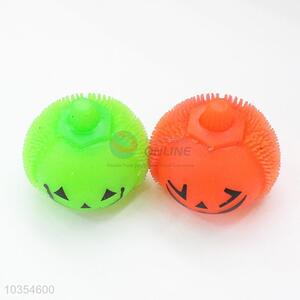 Punpkin Design Colorful Flash Puffer Ball