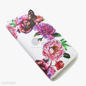 Customized cheap newest women printed long wallet