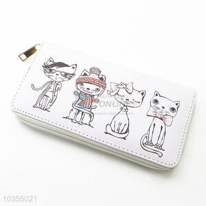 Competitive price good quality women printed long wallet