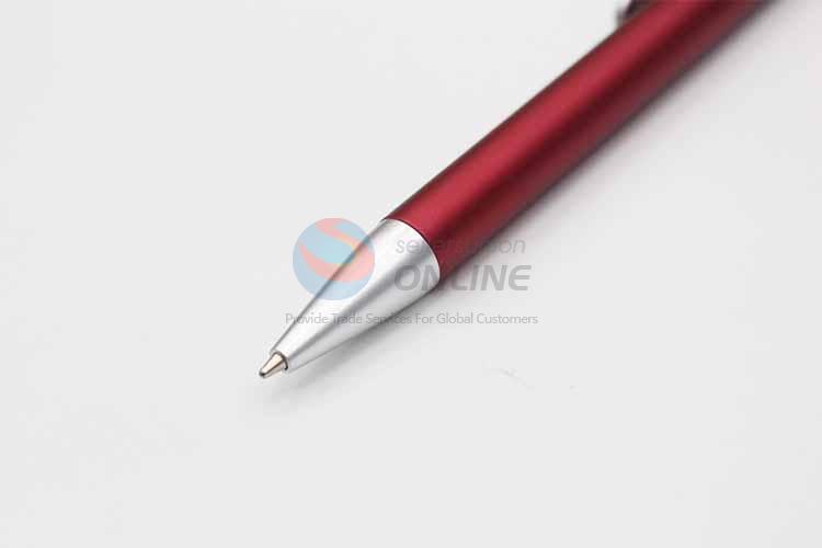 Red Handle Paper Promotion Plastic Ball-point Pen
