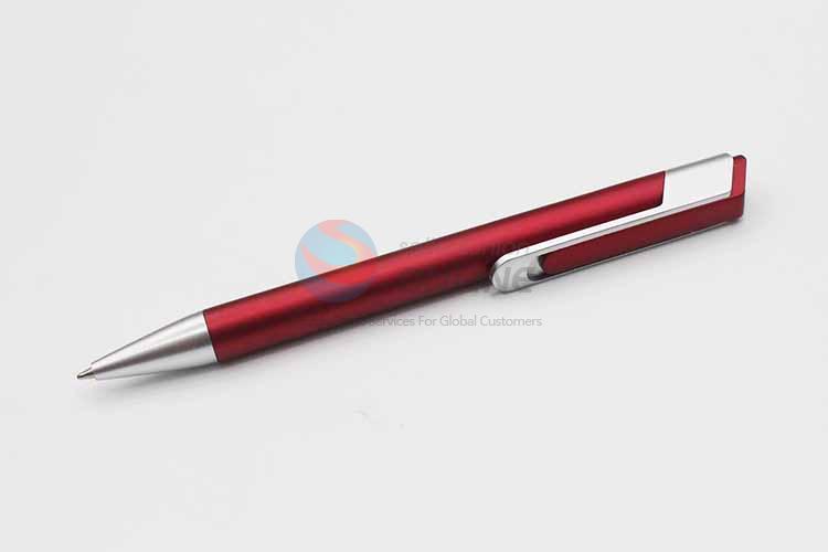 Red Handle Paper Promotion Plastic Ball-point Pen