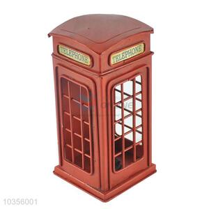 Low price new arrival England Lundon telephone booth model(money box)