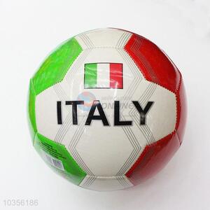 Italy Foam Training Game Soccer Football with Rubber Bladder
