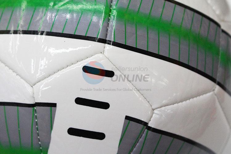 Professional PU Training Game Soccer Football with Rubber Bladder