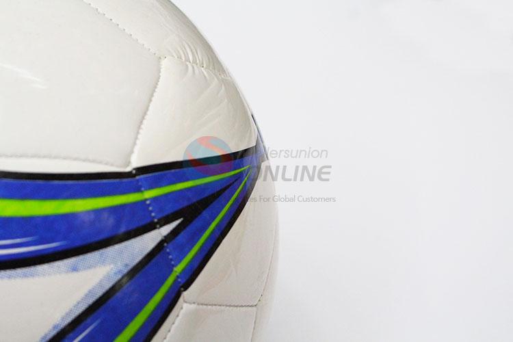 Fashion PVC Training Game Soccer Football with Rubber Bladder