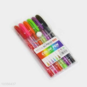6pcs Colored Ball-ponit Pens Set