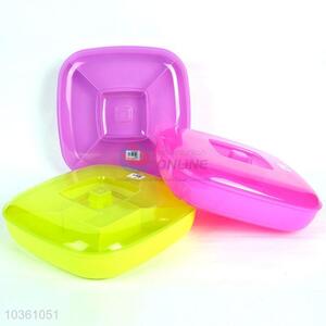 Plastic cube fruit candy storage plate