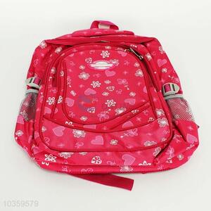 Fashion heart printed women backpack