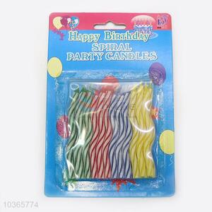 Utility and Durable 24pcs Home Decoration Multicolour Candles For Birthday Party