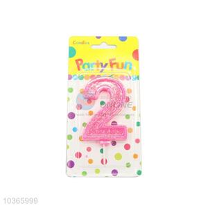 Popular Numeral Candle/Number 2 Birthday Candle for Sale