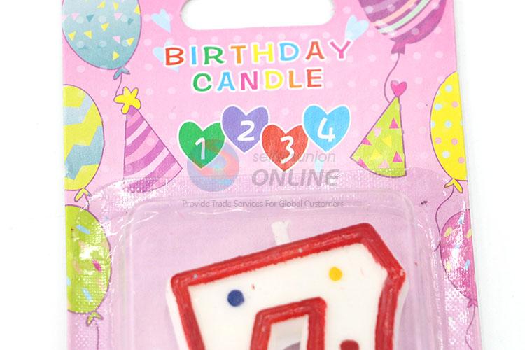 Factory Direct Numeral Candles/Number 7 Birthday Candle for Sale