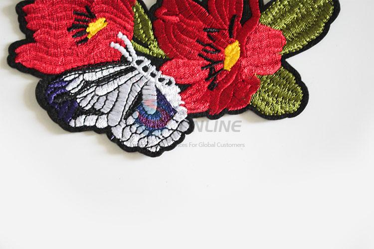 Best Selling DIY Exquisite Flower Embroidered Sew On Patch