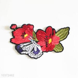 Best Selling DIY Exquisite Flower Embroidered Sew On Patch