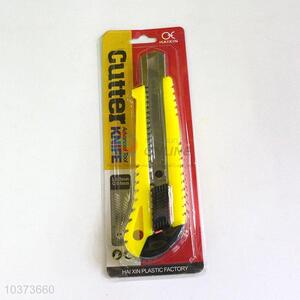 Eco-Friendly yellow cutter knife