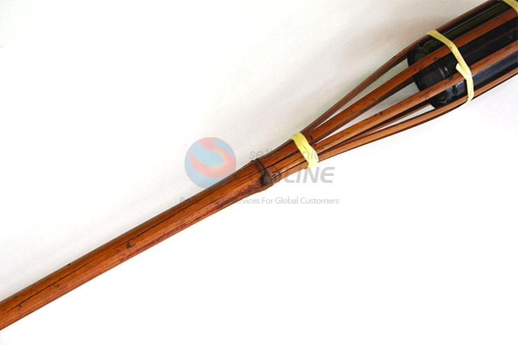 Lovely red wood paint torches